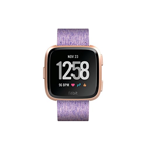 Fitbit Versa Special Edition Health & Fitness Smartwatch, lavendel, One Size, FB505RGLV-EU