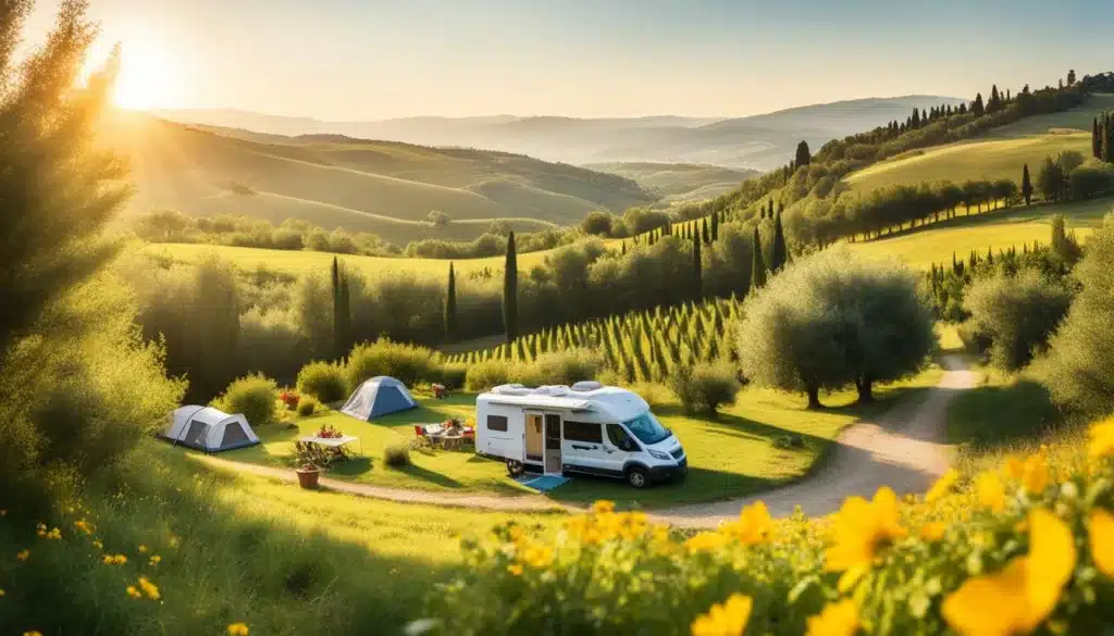 Camping Toskana Italien