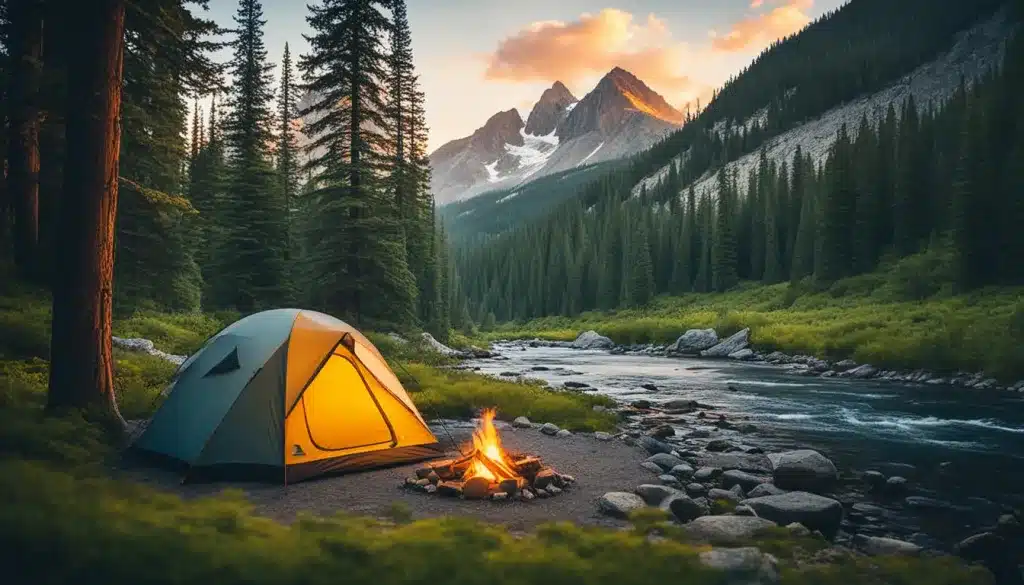 Einsame Campingplätze in Italien