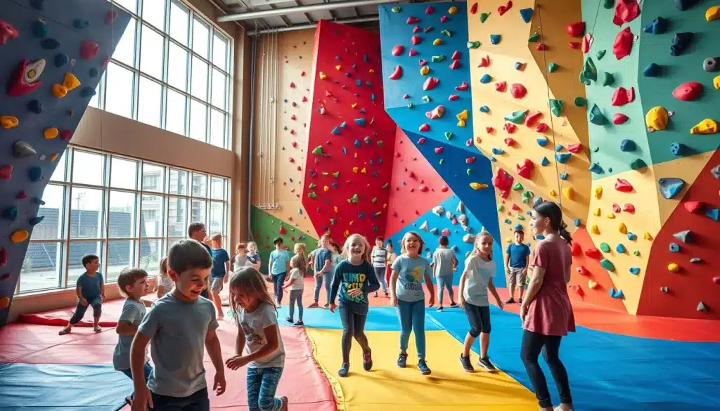 Bouldern mit Kids