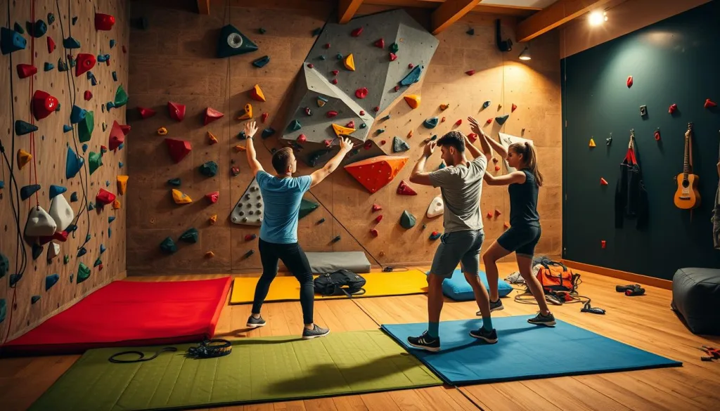 Bouldern Training zu Hause