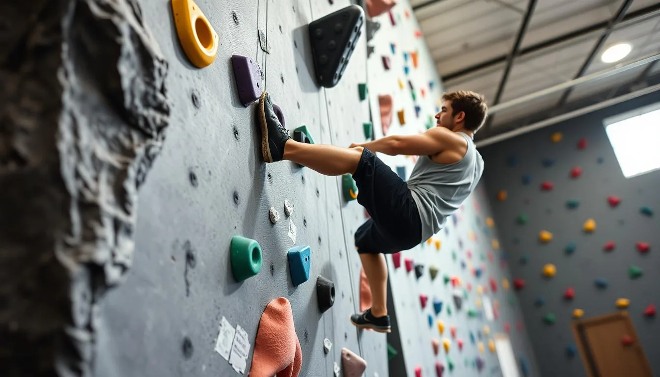 Bouldertraining Fußtechnik Kanten