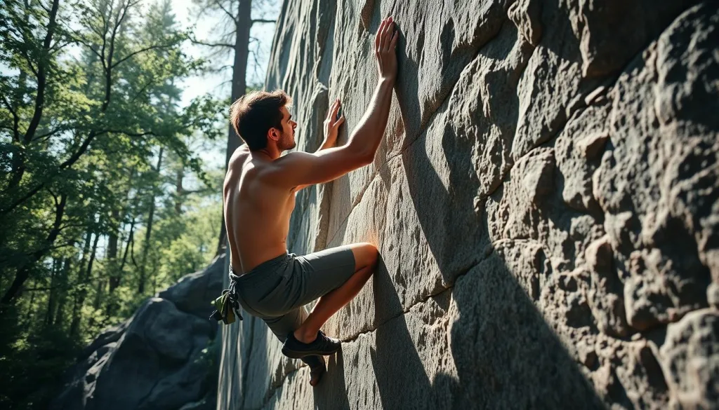 Fortgeschrittenes Bouldertraining