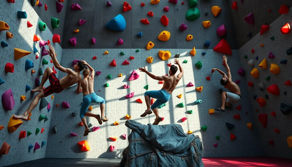 Mobilität im Bouldertraining