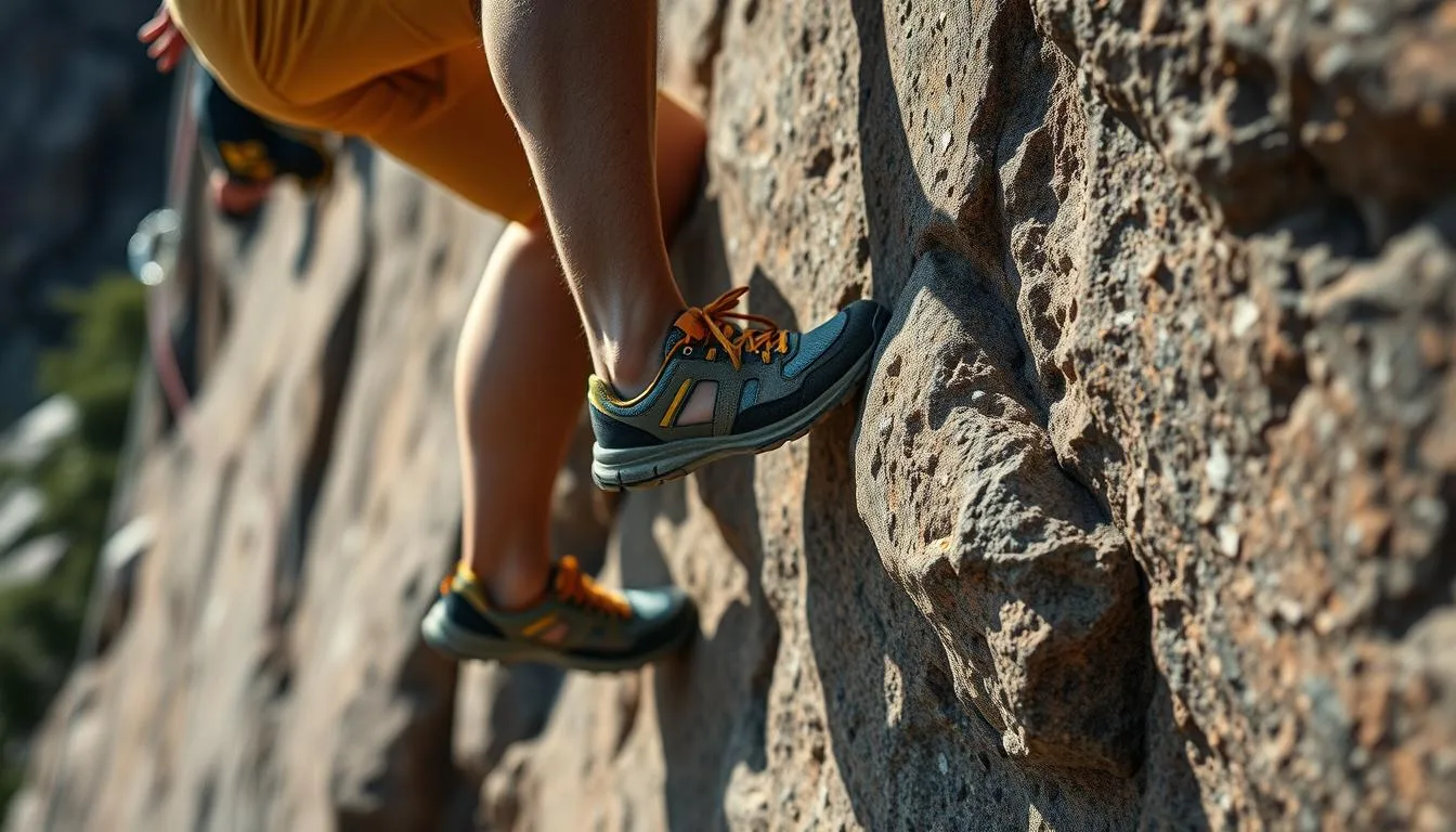 Bouldertraining Fußtechnik Reibung