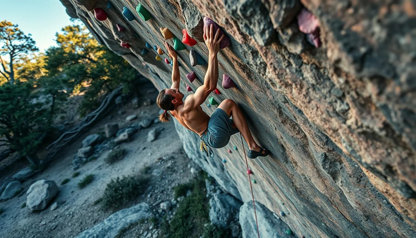 Bouldertraining Spezialtechniken Toe-Hook