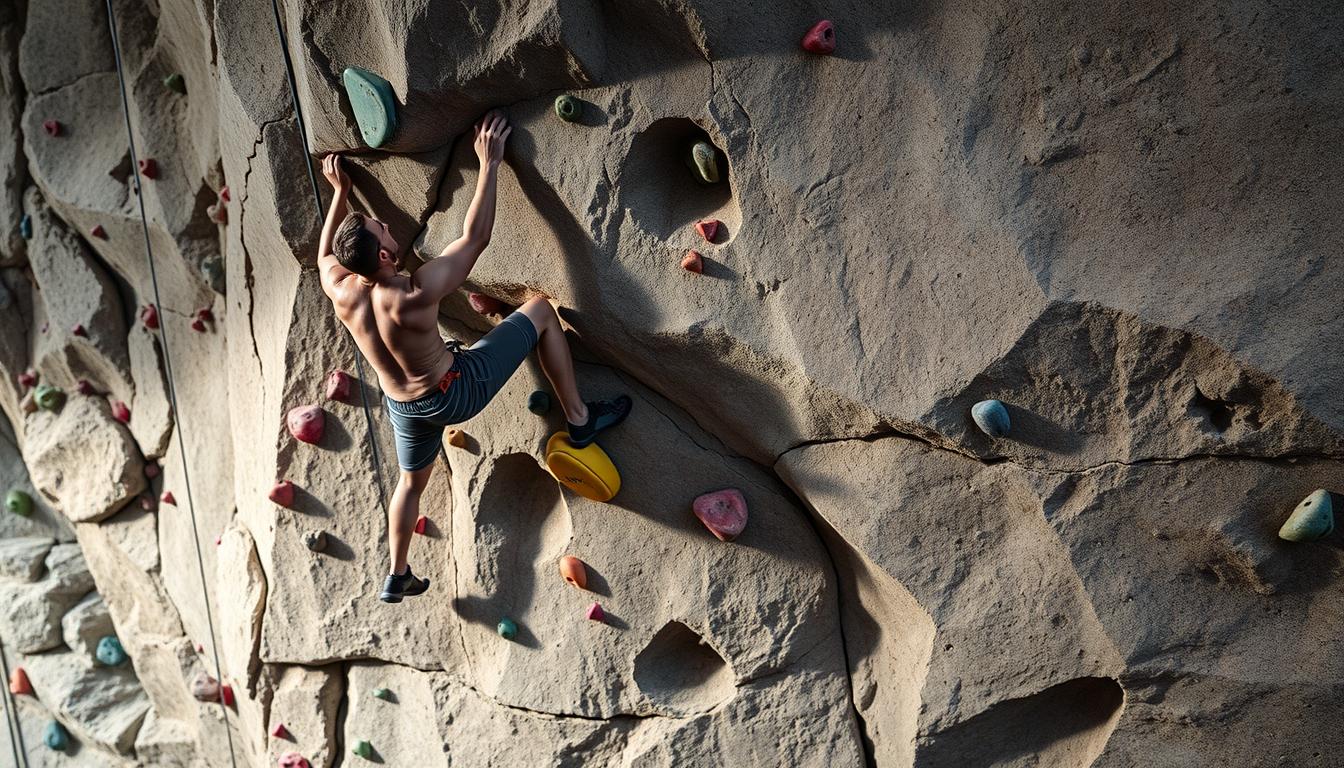 Bouldertraining Technik Balance und Gewicht