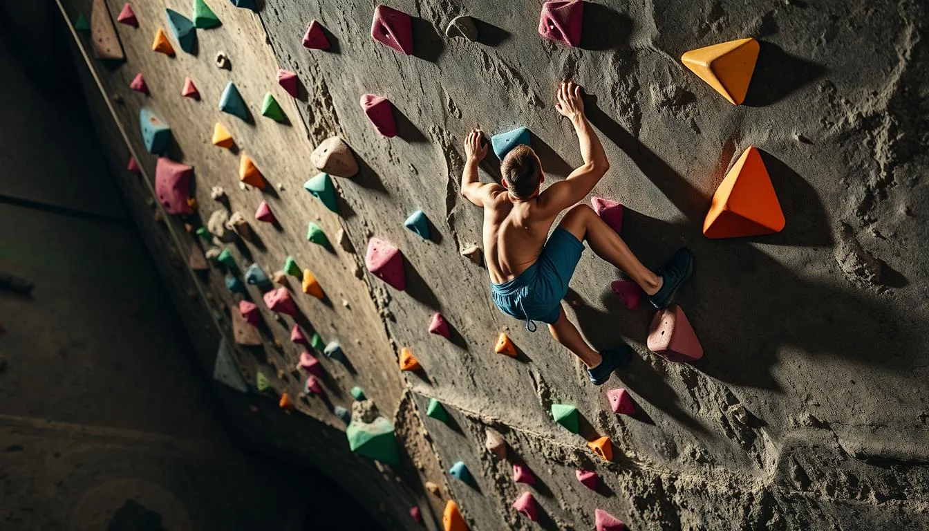 Bouldertraining Technik Dynamisches Klettern