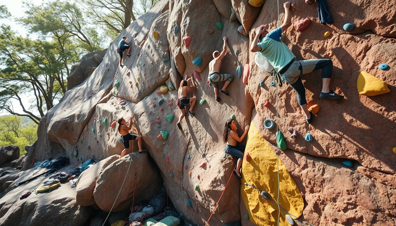 Bouldertraining Techniktraining Seiltechnik