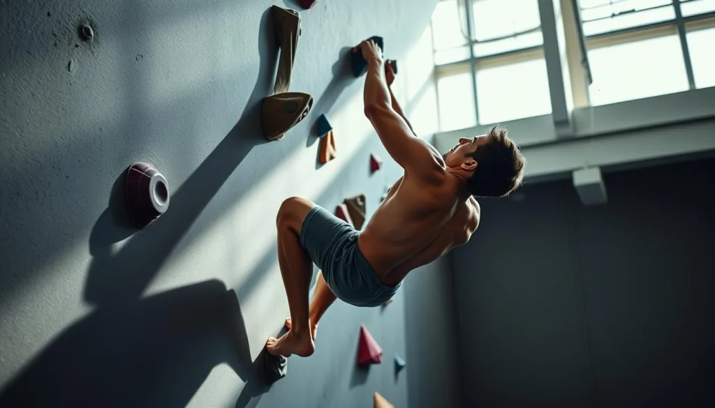 Körperhaltung im Bouldertraining