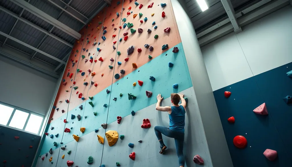 Routenwahl Bouldern