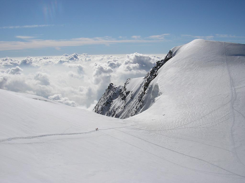 Monte Rosa-Massiv (4000 auf Skiern)
