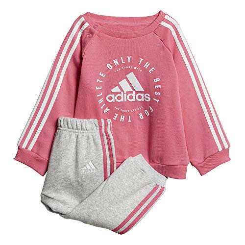 adidas 3 Stripes Jogger, Genre S Mehrfarbig (semi solar pink/White)