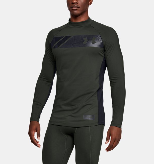 Herren UA Gametime ColdGear® Shirt mit Stehkragen