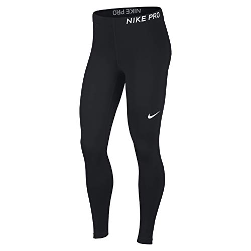 Nike Damen Pro Trainingstights, schwarz (Black/White), M
