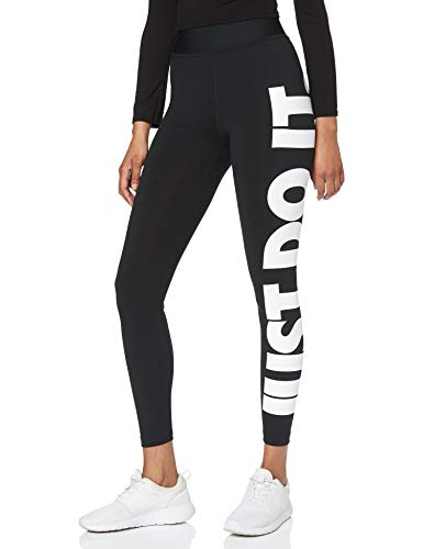 Nike Damen W NSW LEGASEE LGGNG HW JDI Pants, Schwarz (black/White/010), Gr. M