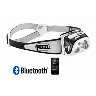 PETZL Reactik®+ Stirnlampe Farbe schwarz